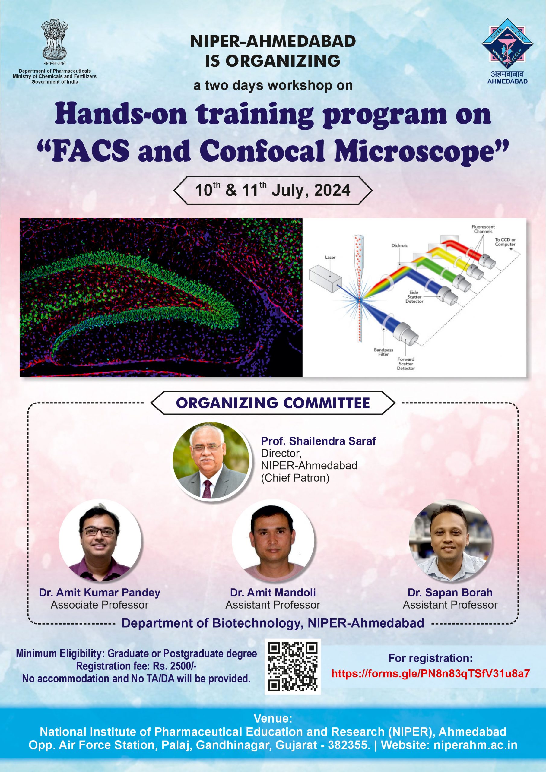 FACS and Confocal microscope workshop