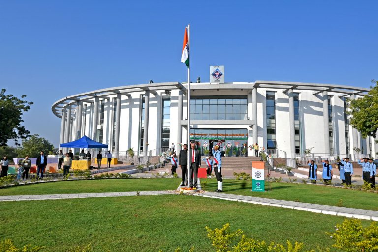 Flag hoisting ceremony